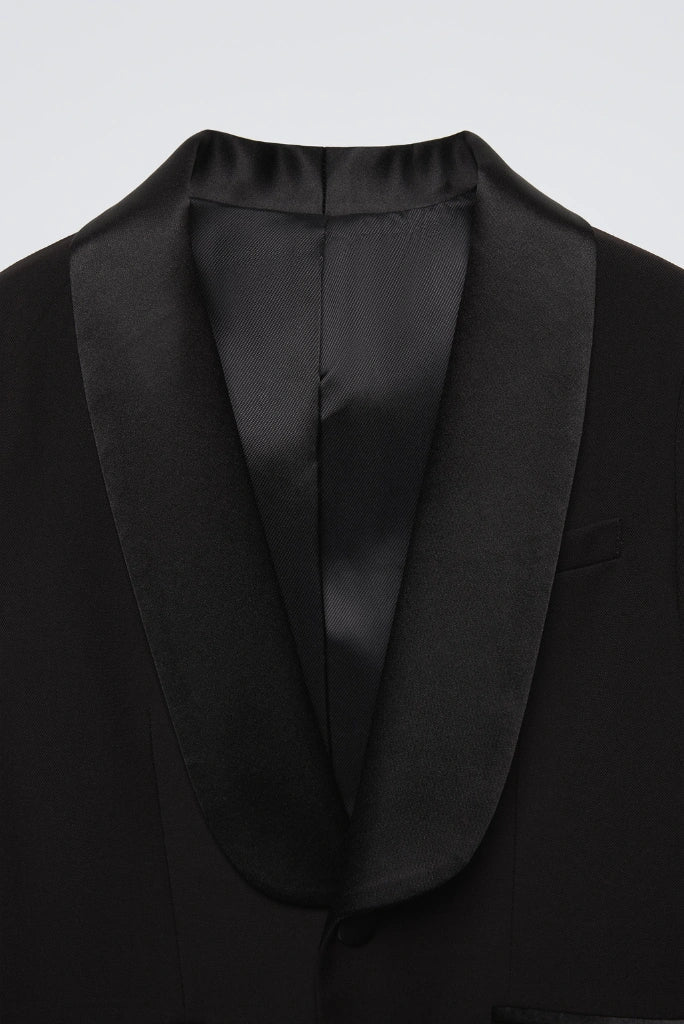 Tuxedo Boys Classic Black Blazer for All Seasons Smart & Good Looking Wear For Wedding Party & Special for Christmas